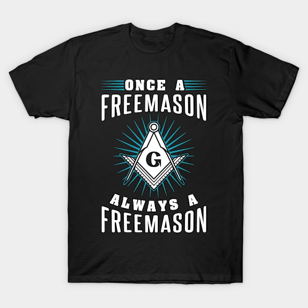 Masonic Freemasonry T-Shirt by plaicetees